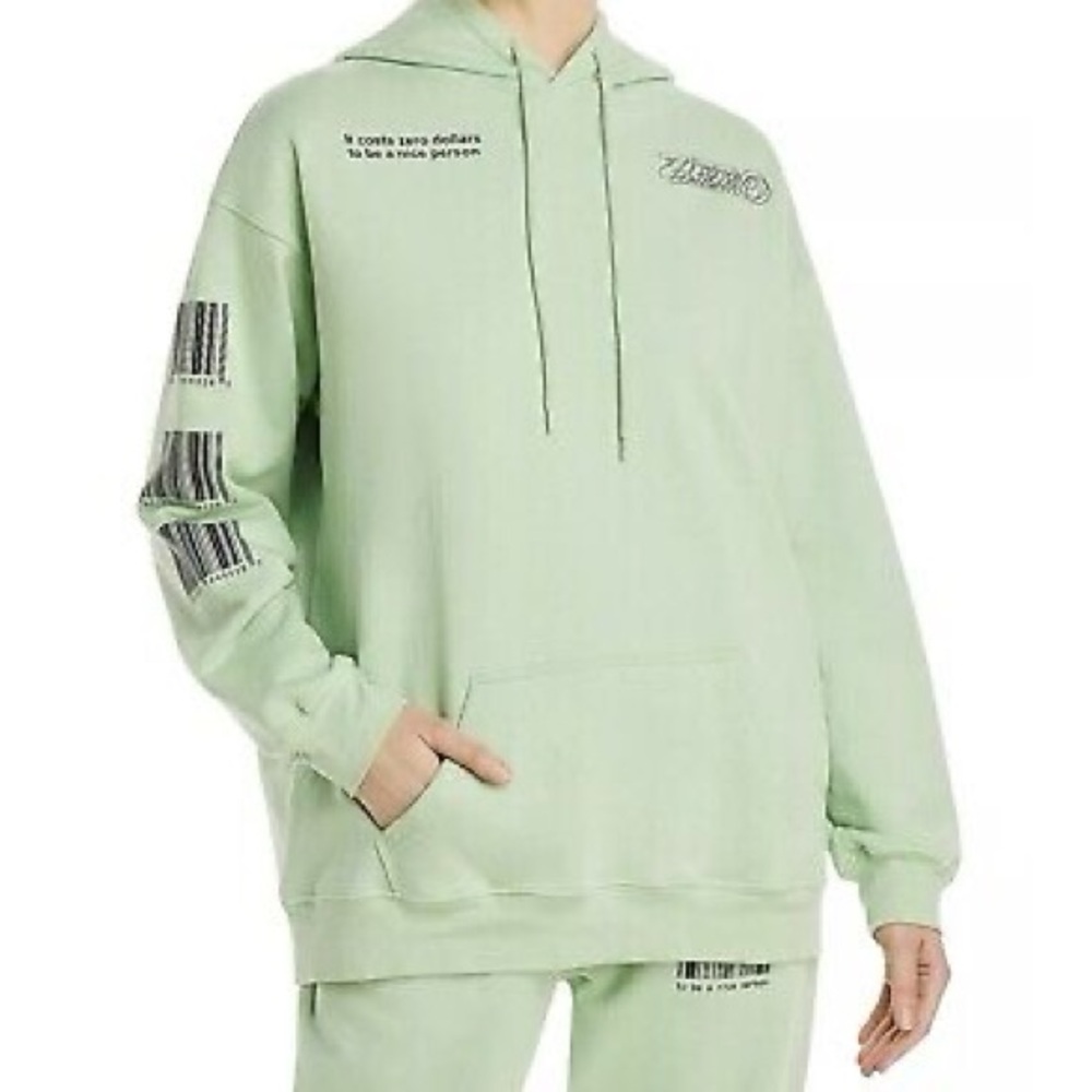 REVOLVE Mint Green Hoodie and Sweatpants Set - Picture 2 of 8